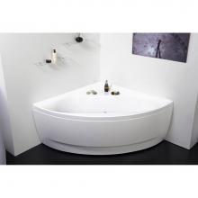 Aquatica Oliv-Wht - Aquatica Olivia-Wht Small Corner Acrylic Bathtub
