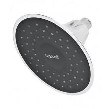 Brondell FSH25-CB - VivaSpring Filtered Showerhead in Chrome with Obsidian Face