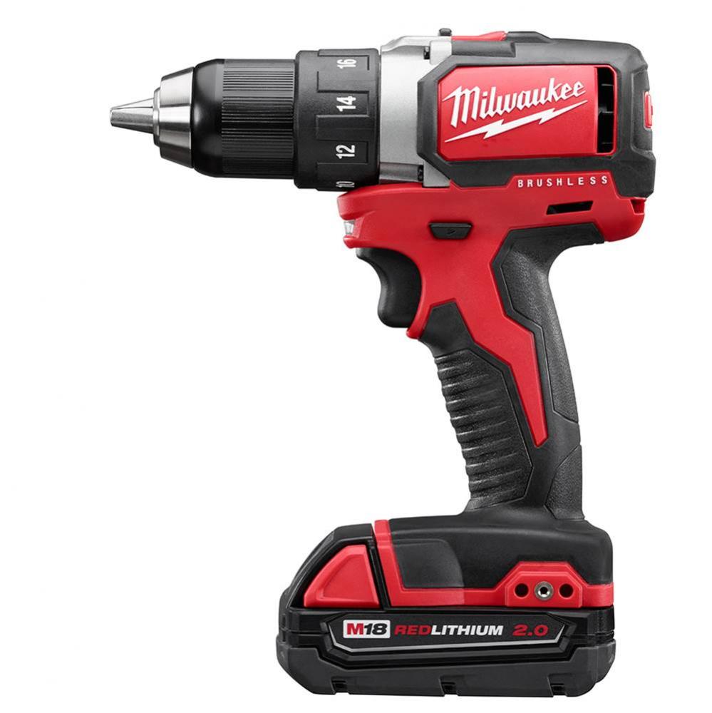 M18 1/2'' Compact Brushless Drill/Driver Kit