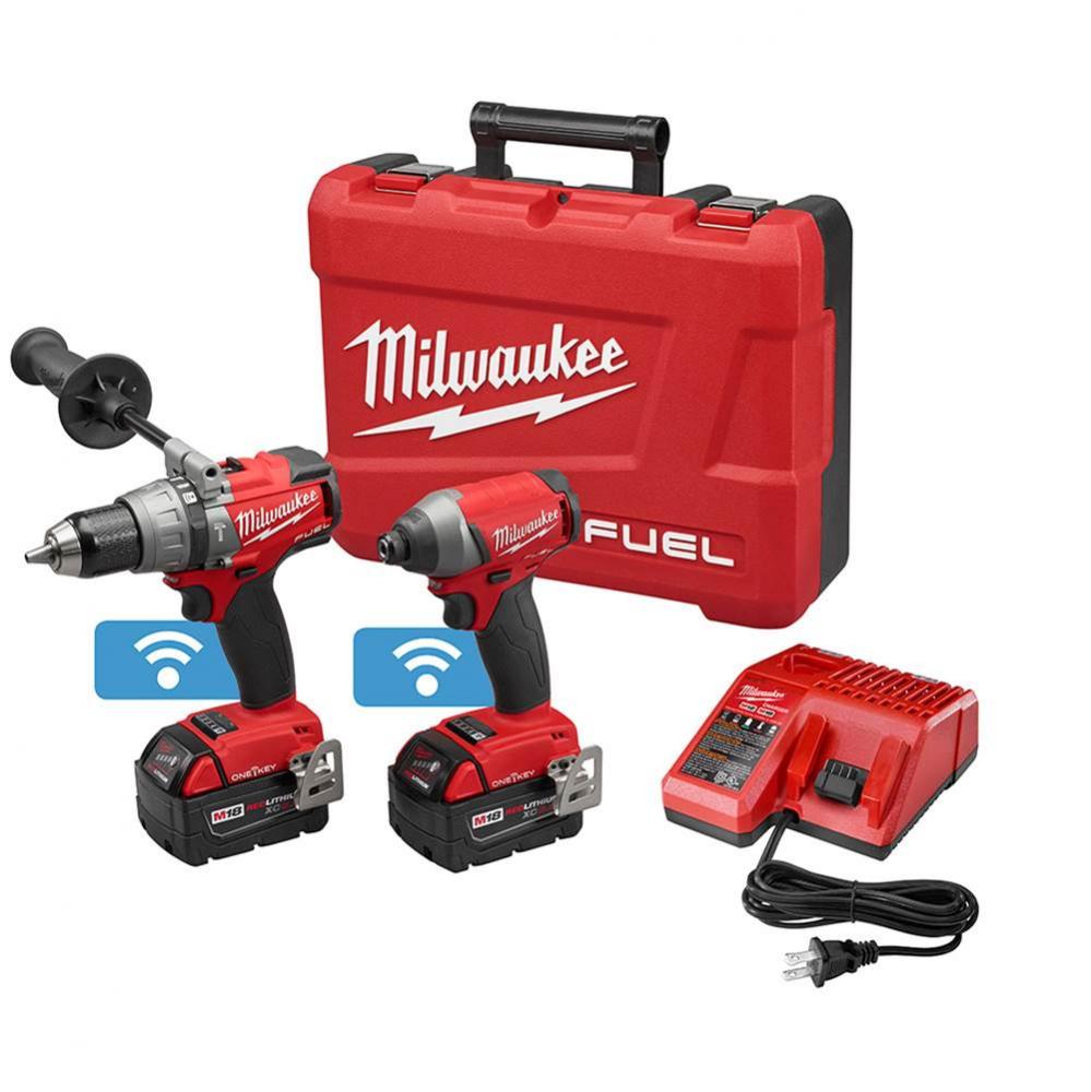 M18 Fuel Hammer Drill/Impact Combo Kit With One-Key