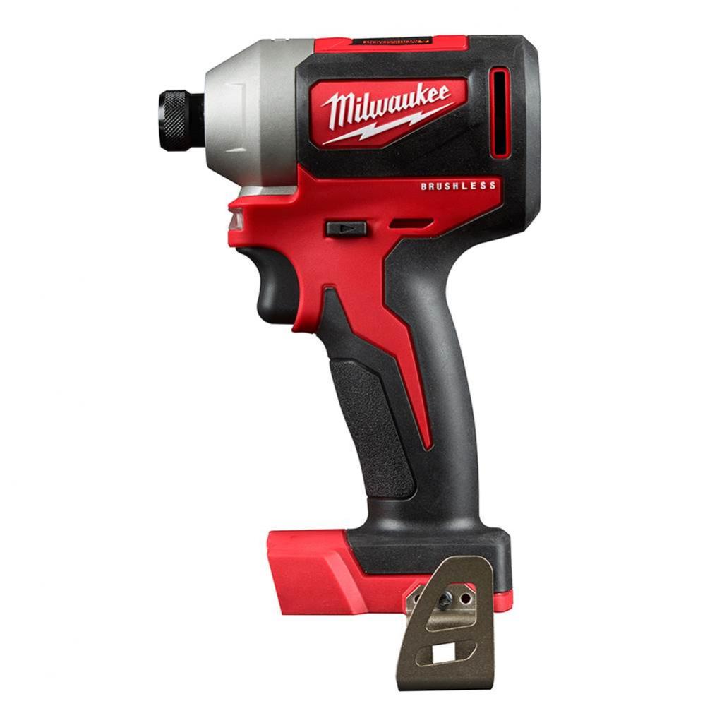 M18 1/4'' Hex Compact Brushless Impact Driver - Bare Tool