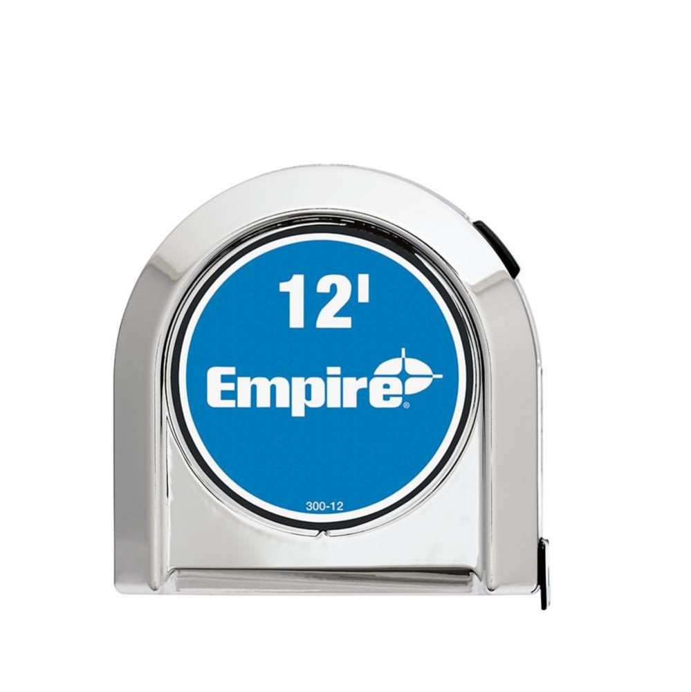 12'' Empire Chrome Tape Meas