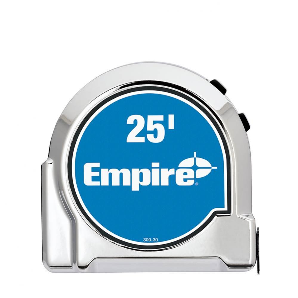 25'' Empire Chrome Tape Meas