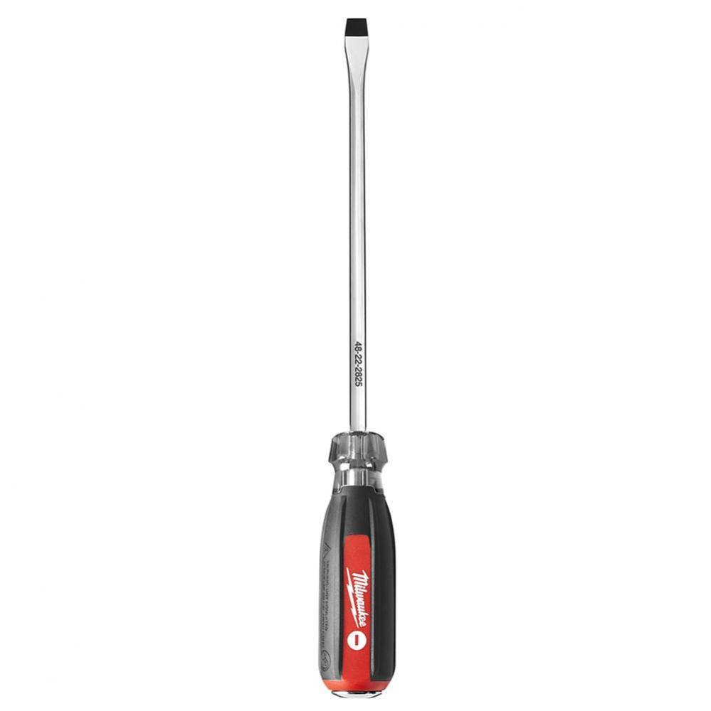 3/8'' Slotted - 8'' Demo Cushion Grip Screwdriver