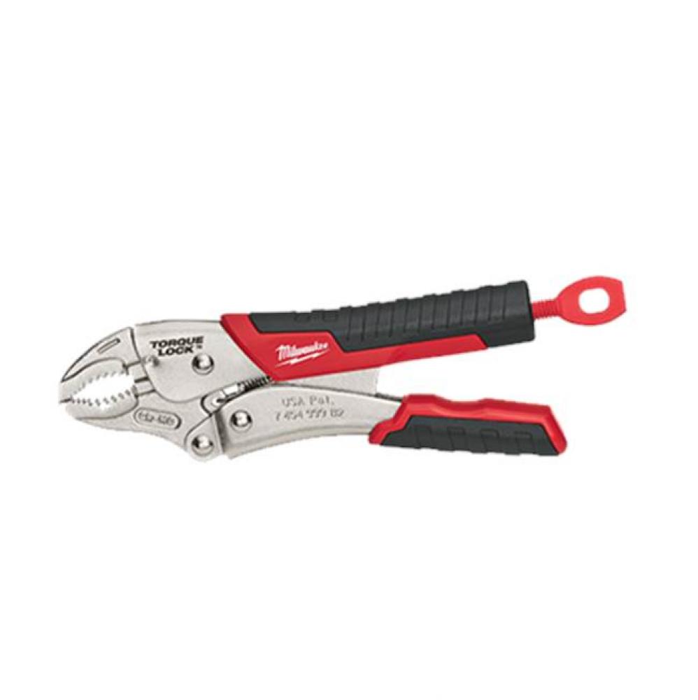 7'' Torque Lock Curved Jaw Locking Pliers With Grip