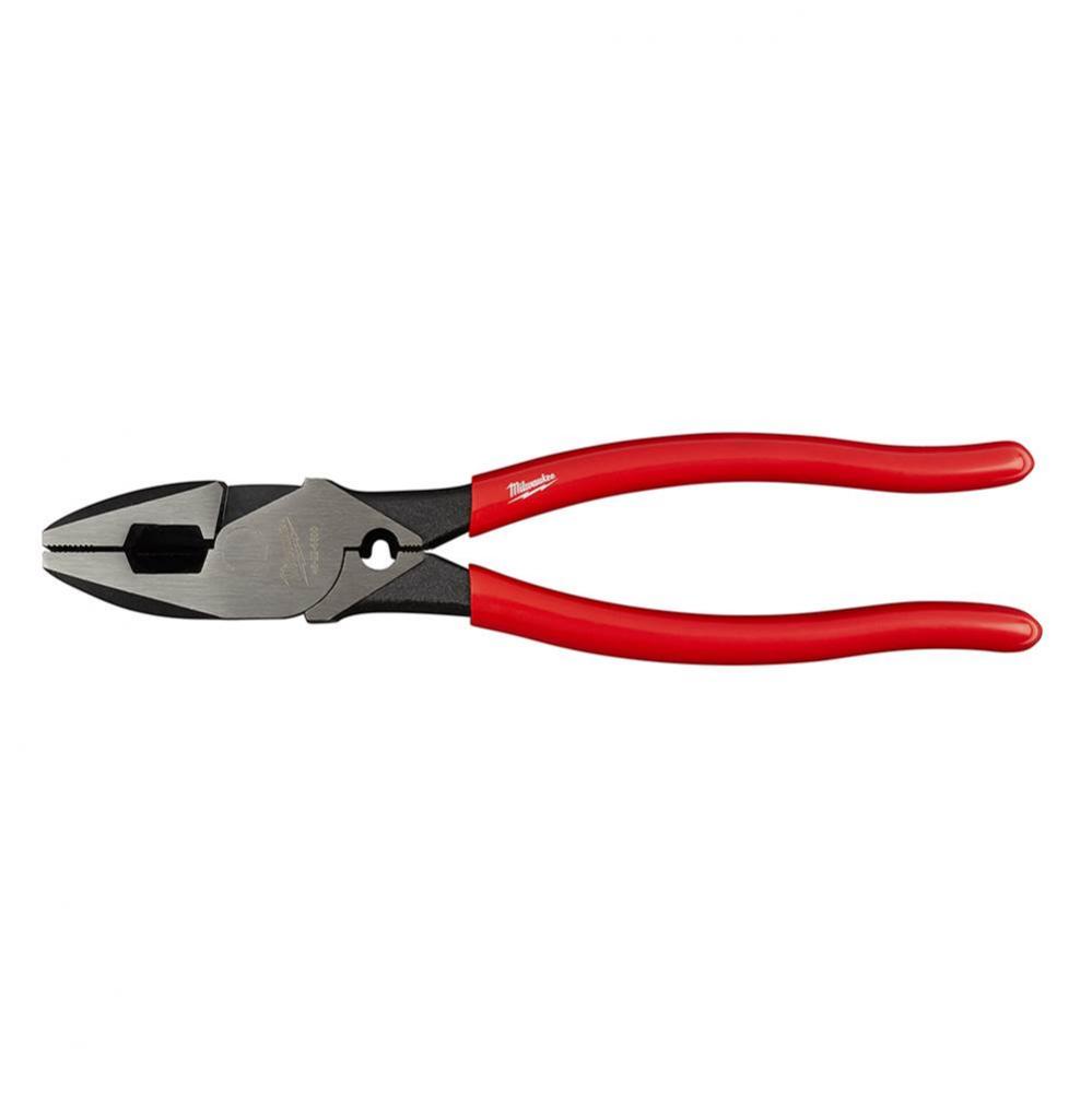 High-Leverage Lineman Pliers With Crimper
