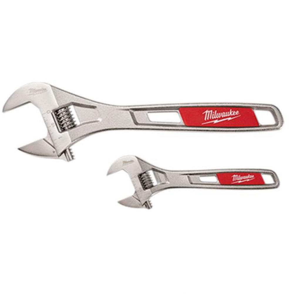 2Pk 10'' And 6'' Adj Wrench