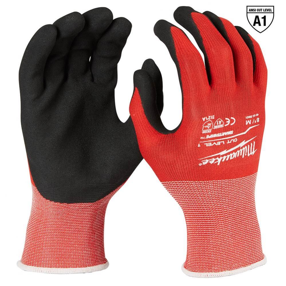 Cut 1 Nitrile Gloves - M