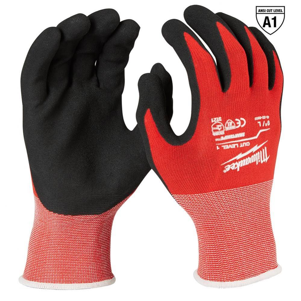 Cut 1 Nitrile Gloves - L