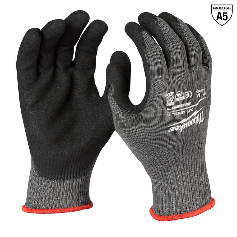Cut 5 Nitrile Gloves - M