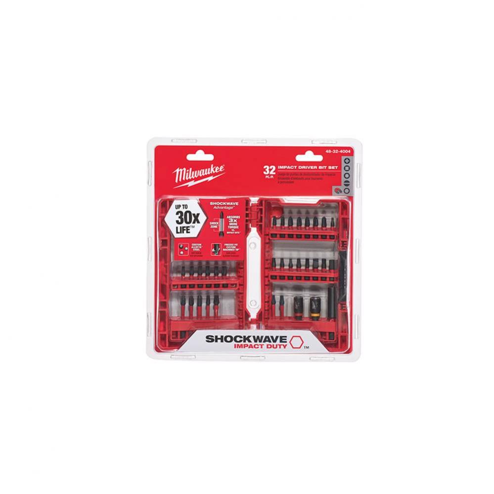 32PC SHOCKWAVE Impact Duty Driver Bit Set