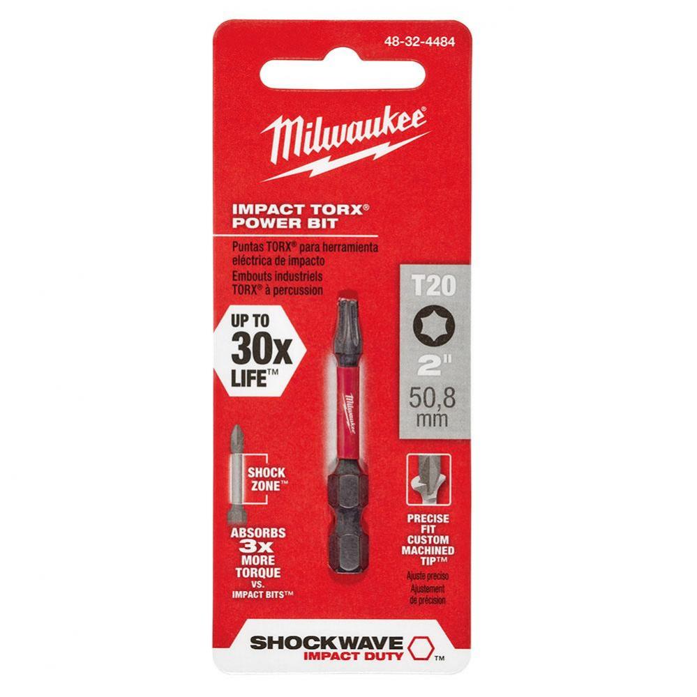 Shockwave 2'' Power Bit Torx T20