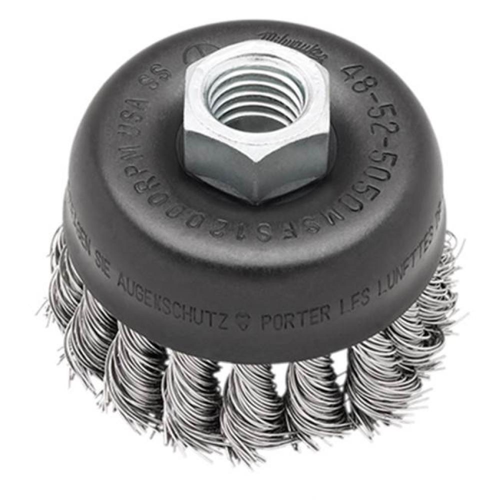 Brush 6'' Crimped Wire Cup