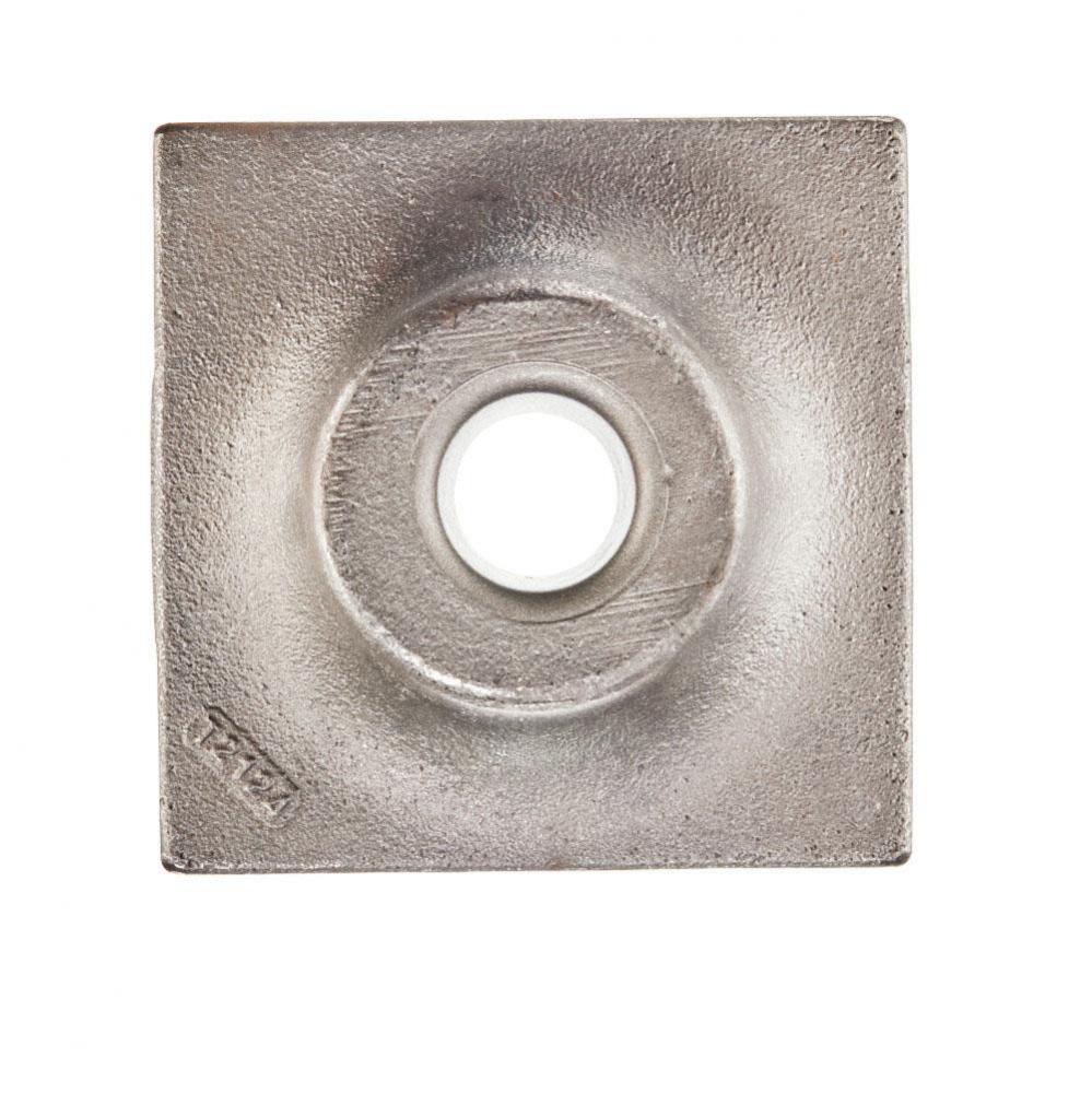 1-1/8'' Hex 6'' X 6'' Tamper Plate - Only