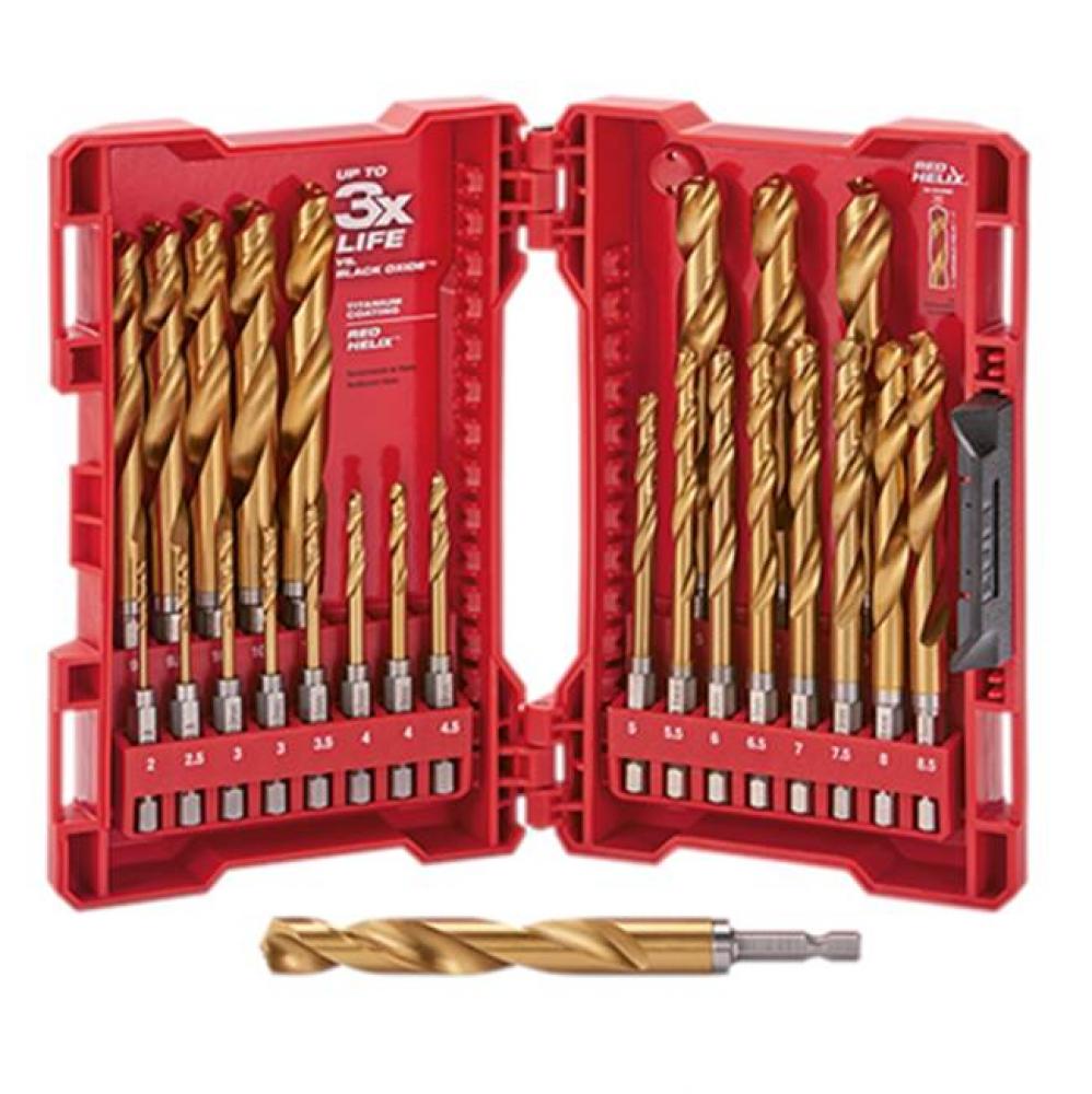 Us Metric Tin Rh 25 Pc Kit