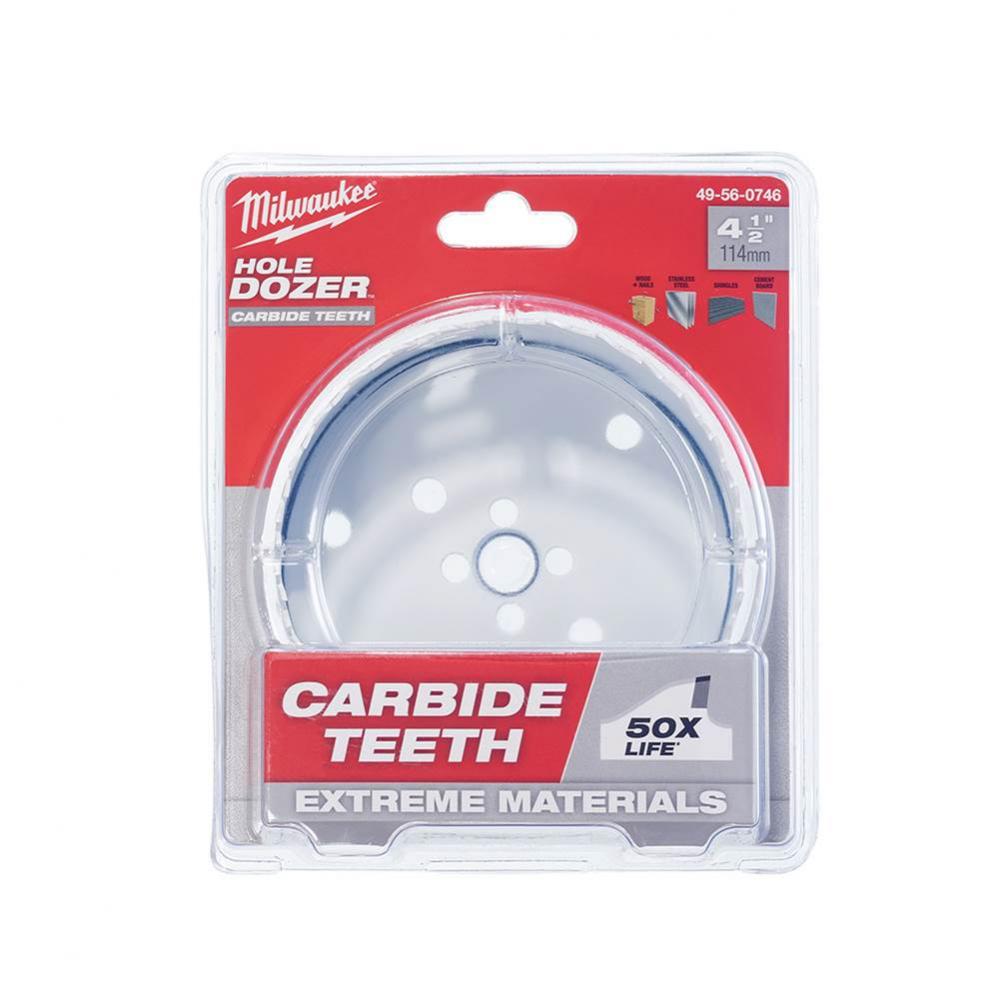 4-1/2'' Hole Dozer With Carbide Teeth
