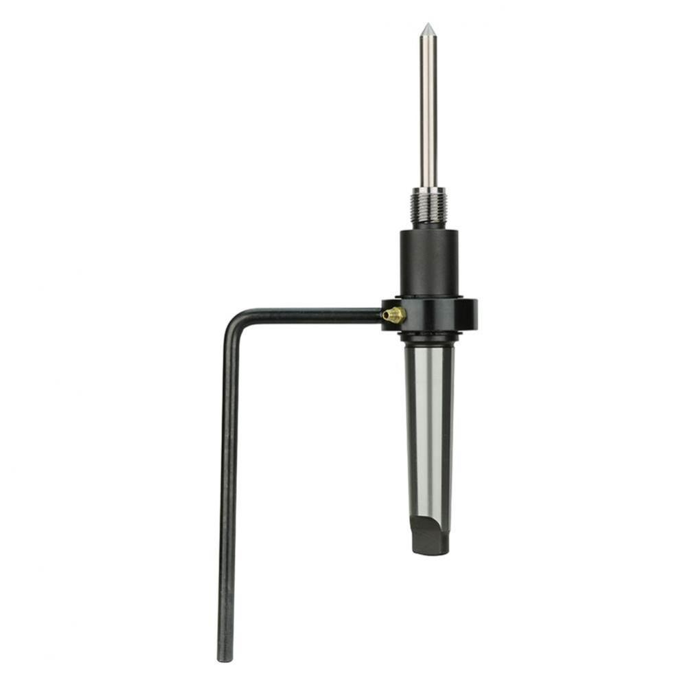Arbor No.3 Morse Taper To Threaded Steel Hawg
