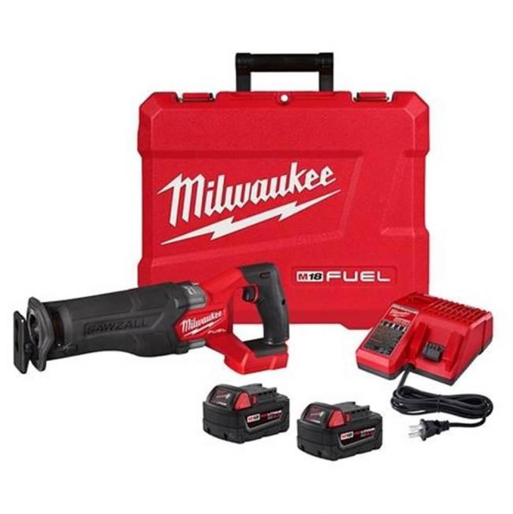 M18 Fuel Sawzall Recip Saw - 2 Battery Xc5.0 Kit