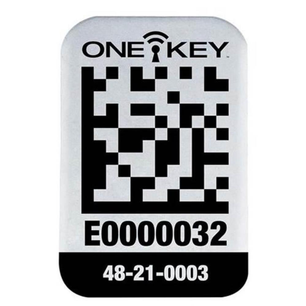 One-Key Asset Id Tag - Sm. Metal Surface