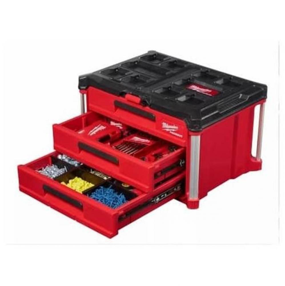 Packout 3 Drawer Tool Box