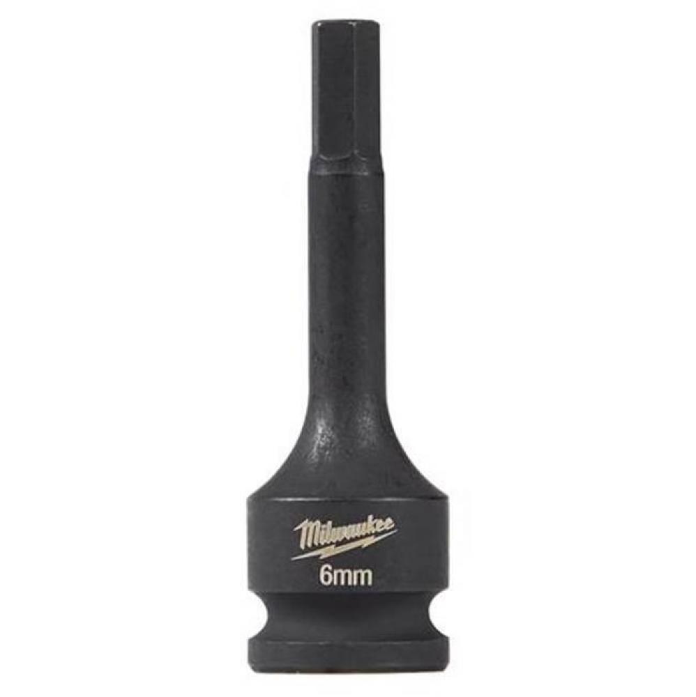 6Mm 3/8'' Drive Hex Bit Socket