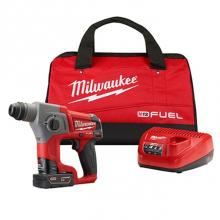 Milwaukee Tool 2416-21XC - M12 Fuel 5/8'' Sds Plus Rotary Hammer 1 Bat Kit