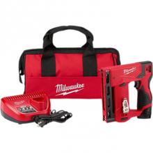 Milwaukee Tool 2447-21 - M12 3/8'' Crown Stapler Kit