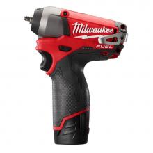 Milwaukee Tool 2452-22 - M12 Fuel 1/4 Impact Wrench Kit W/2 Bat