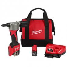Milwaukee Tool 2550-22 - M12 Rivet Tool Kit