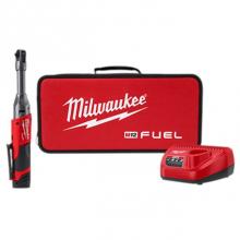 Milwaukee Tool 2559-21 - M12 Fuel 1/4'' Extended Reach Ratchet 1 Battery Kit