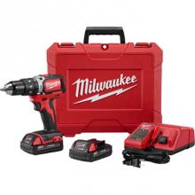 Milwaukee Tool 2702-22CT - M18 1/2'' Compact Brushless Hammer Drill/Driver Kit
