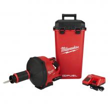 Milwaukee Tool 2772A-21 - M18 Fuel Drain Snake W/ Cable Drive Kit