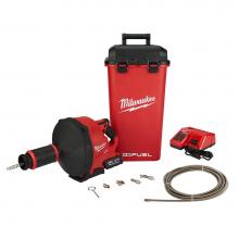 Milwaukee Tool 2772B-21XC - M18 Fuel Drain Snake W/ Cable Drive Kit