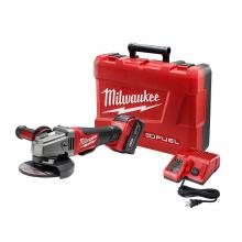 Milwaukee Tool 2780-21 - M18 Fuel 4-1/2'' / 5'' Grinder, Switch No-Lock Kit
