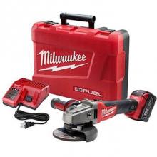Milwaukee Tool 2781-21 - M18 Fuel 4-1/2'' / 5'' Grinder, Slide Lock-On Kit