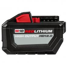 Milwaukee Tool 48-11-1812 - M18 Redlithium High Output Hd12.0 Battery Pack