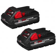 Milwaukee Tool 48-11-1837 - M18 Redlithium High Output Cp3.0 Battery 2-Pack