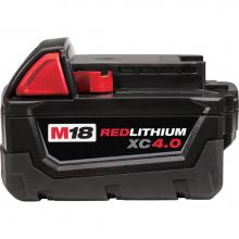 Milwaukee Tool 48-11-1840 - M18 Redlithium Xc4.0 Extended Capacity Battery Pack