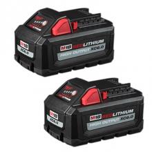 Milwaukee Tool 48-11-1862 - M18 Redlithium High Output Xc6.0 Battery 2 Pack
