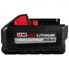 Milwaukee Tool 48-11-1880 - M18 Redlithium High Output Xc8.0 Battery