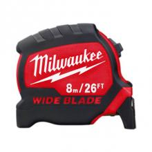 Milwaukee Tool 48-22-0226 - 8M/26'' Wide Blade Tape Measure