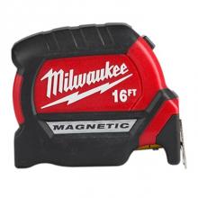 Milwaukee Tool 48-22-0316 - 16Ft Compact Magnetic Tape Measure