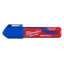 Milwaukee Tool 48-22-3267 - Inkzall (12) Extra Large Chisel Tip Blue Marker