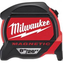 Milwaukee Tool 48-22-7225 - 8M/26Ft Premium Magnetic Tape Measure(Replaced By 48-22-0126)