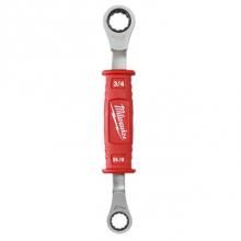 Milwaukee Tool 48-22-9211 - Lineman 2In1 Insulated Ratcheting Box Wrench