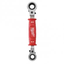 Milwaukee Tool 48-22-9212 - Lineman 4In1 Insulated Ratcheting Box Wrench