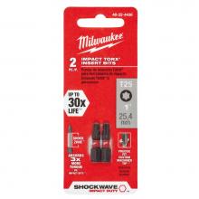 Milwaukee Tool 48-32-4436 - Shockwave Insert Bit Torx T25 - 2Pk