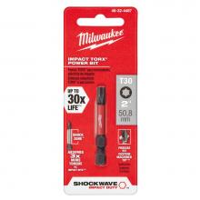 Milwaukee Tool 48-32-4487 - Shockwave 2'' Power Bit Torx T30