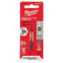 Milwaukee Tool 48-32-4916 - Shockwave 2'' Power Bit Slotted 1/8''