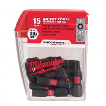 Milwaukee Tool 48-32-5014 - (5)15Pk Insert Bit T25 Tictac